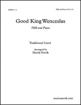 Good King Wenceslas TBB choral sheet music cover
